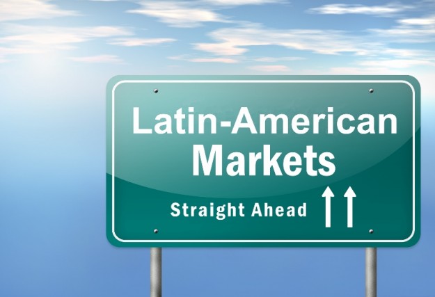 Image Graphic Highway Signpost with Emerging Markets wording